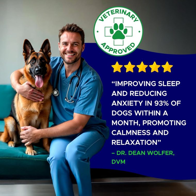 Melatonin for Dogs to Sleep 6mg - Doggie Sleep Aid Treats - Sleeping Pills for Anxiety - Extra Strength Calming Chews Large & Medium Breed Help Sleep at Night - Made in USA - 120Ct - Image 8