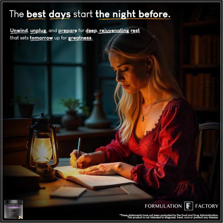 The Night Before 10-in-1 Midnight Maximizer Sleep Aid, Stress Relief, Cognition, Relaxation, Recovery, Focus, Magnesium Glycinate, L-Theanine & More, (120 Capsules – 2 Month Supply) - Image 5