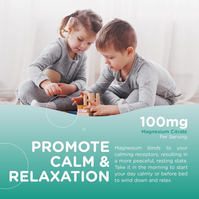 Chapter One Magnesium Gummies, Great Tasting Magnesium for Kids, Calm Kids Magnesium, Magnesium Gummies for Women and Men, Certified Kosher, (60 Flavored Gummies) - Image 3