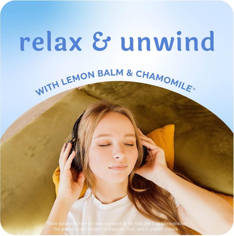 Calming Ashwagandha Gummies for Teens | Stress Relief Supplement with Theanine, GABA, Chamomile & Lemon Balm Calm Sleep Gummies | Natural Raspberry Flavor, Non-GMO, Third-Party Tested | 60 Ct - Image 5