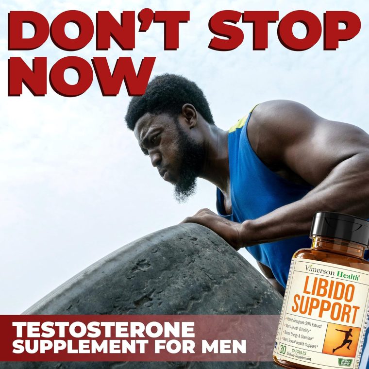 Testosterone Supplement for Men – Libido Support: Maca Root, Fenugreek, Tongkat Ali, Horny Goat Weed & Tribulus | Muscle Builder for Men | Energy, Drive & Strength | Workout Supplements – 30 Capsules - Image 7