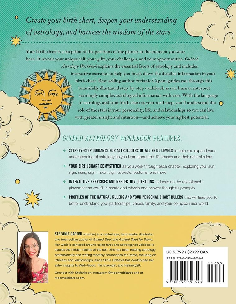 Guided Astrology Workbook: A Step-by-Step Guide for Deep Insight into Your Astrological Signs, Birth Chart, and Life (Guided Metaphysical Readings) - Image 2